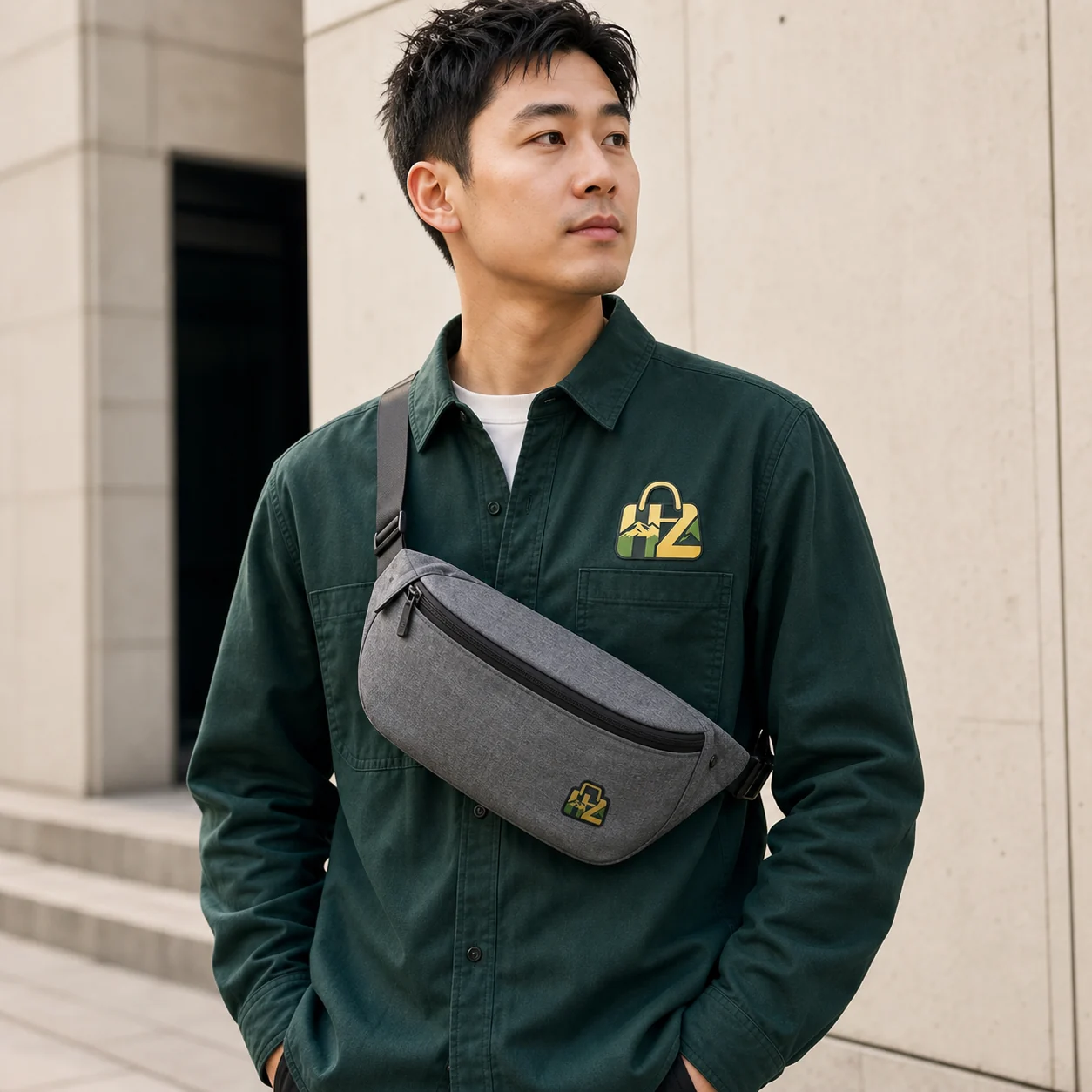 Sling & Waist Bags branded lifestyle view